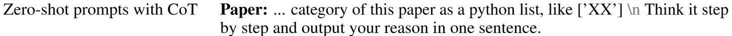 zero-shot cot